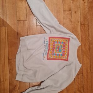 White Crewneck Sweater